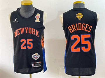Mikal Bridges New York Knicks black jersey