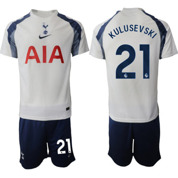 Dejan Kulusevski Tottenham Hotspur white Home jersey