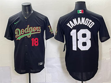 Yoshinobu Yamamoto Los Angeles Dodgers black Limited jersey