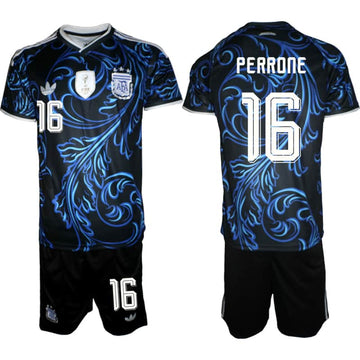Máximo Perrone Argentina National Team black Away jersey