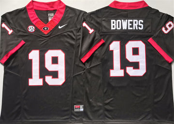 Brock Bowers Georgia Bulldogs black jersey