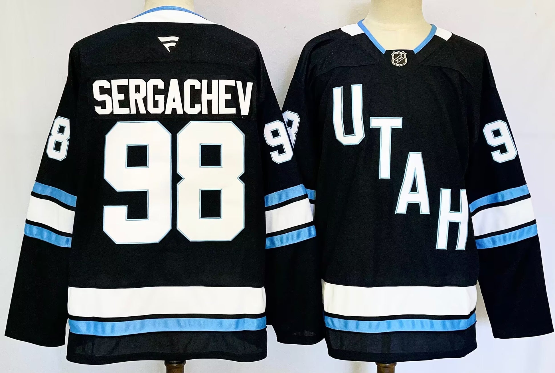 Mikhail Sergachev Utah Mammoth navy jersey