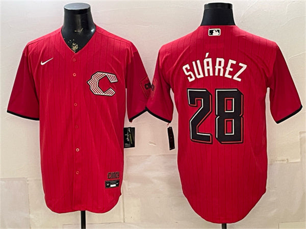Eugenio Suárez Cincinnati Reds red City Connect jersey