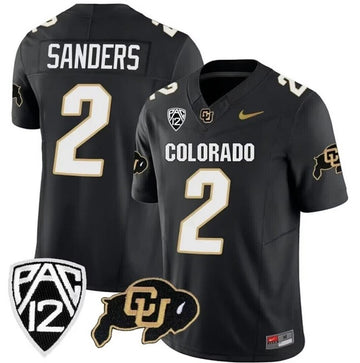 Shedeur Sanders Colorado Buffaloes black jersey
