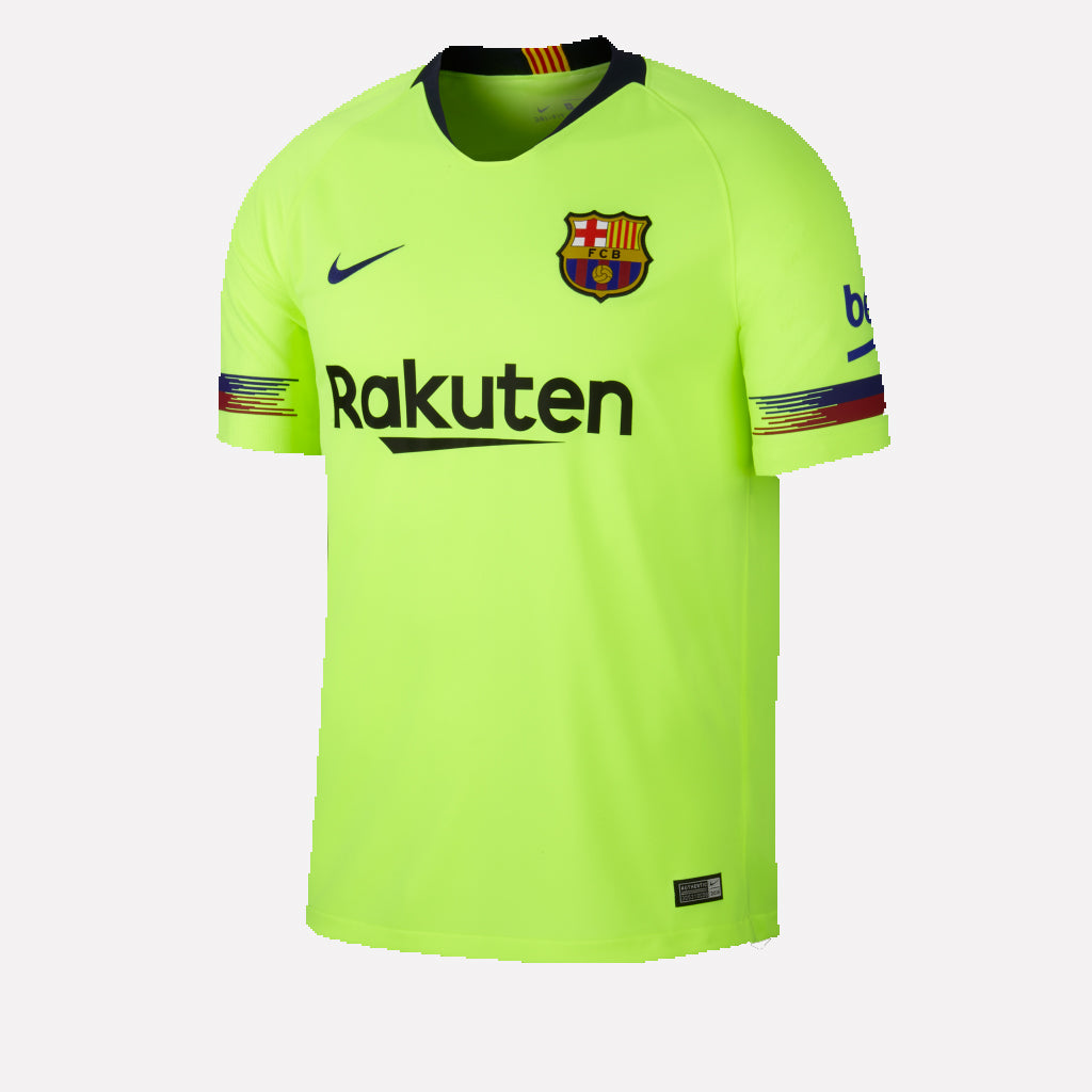 Barcelona green Away jersey