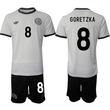 Leon Goretzka Germany National Team white Home jersey