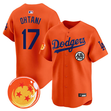 Shohei Ohtani Los Angeles Dodgers orange Vapor jersey