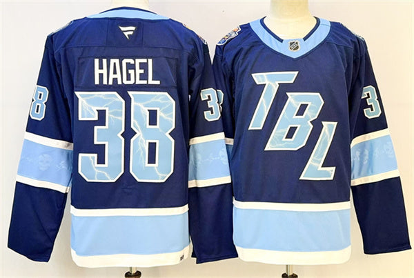 Brandon Hagel Tampa Bay Lightning blue Stadium Series jersey