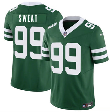 T'Vondre Sweat New York Jets green Vapor jersey