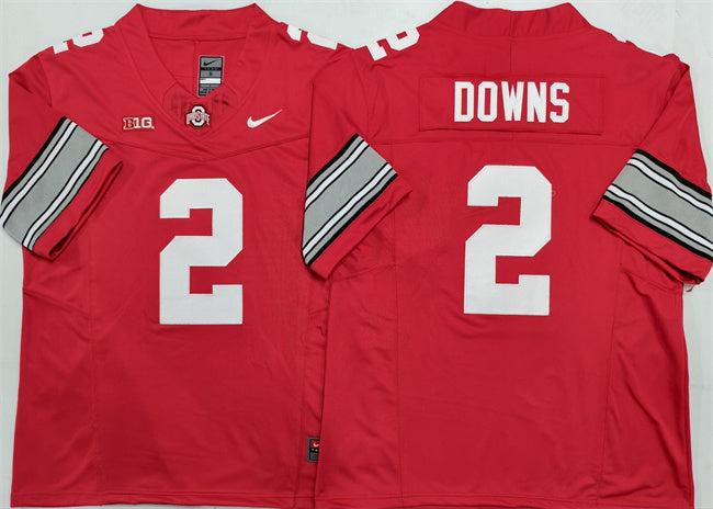 Caleb Downs Ohio State Buckeyes red Limited jersey