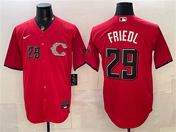 TJ Friedl Cincinnati Reds red City Connect jersey