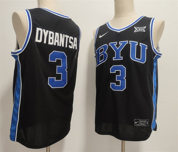 AJ Dybantsa Duke Blue Devils black jersey