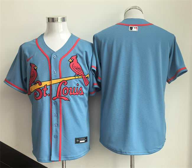 Custom St. Louis Cardinals blue Limited jersey