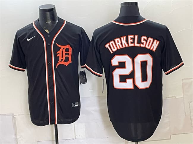 Spencer Torkelson Detroit Tigers black Fashion jersey