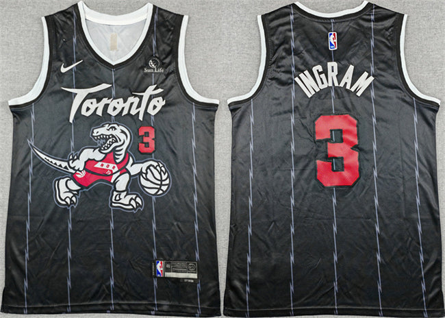Brandon Ingram Toronto Raptors black City Edition jersey