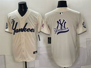 New York Yankees cream Limited jersey