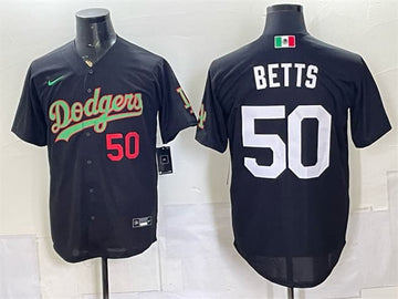 Mookie Betts Los Angeles Dodgers black Limited jersey
