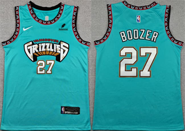 Cameron Boozer Memphis Grizzlies teal jersey
