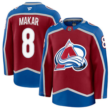 Cale Makar Colorado Avalanche burgundy Home jersey