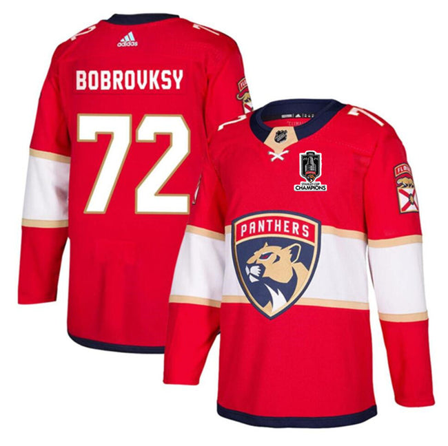 Sergei Bobrovsky Florida Panthers red Home jersey