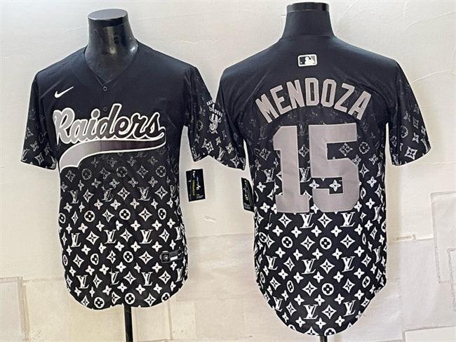 Fernando Mendoza Las Vegas Raiders black Vapor jersey
