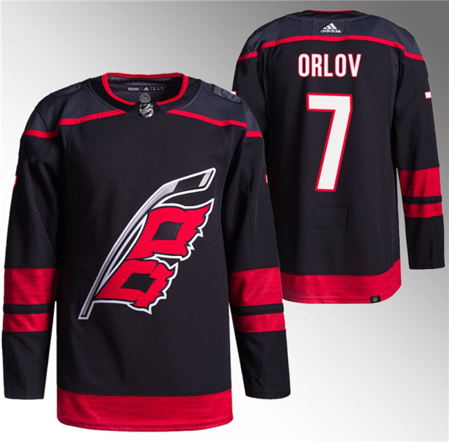 Dmitry Orlov Carolina Hurricanes black jersey