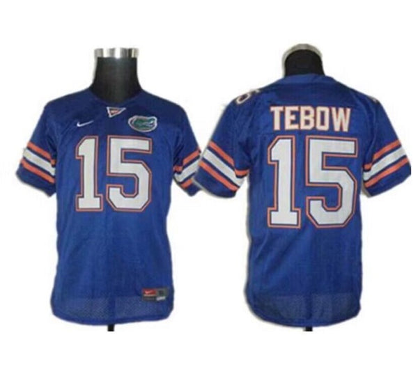 Tim Tebow Florida Gators royal jersey