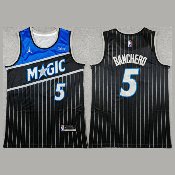 Paolo Banchero Orlando Magic black jersey