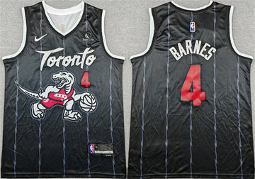 Scottie Barnes Toronto Raptors black City Edition jersey