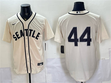 Julio Rodríguez Seattle Mariners cream Alternate jersey