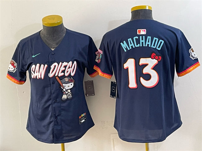 Manny Machado Obsidian San Diego Padres City Connect jersey
