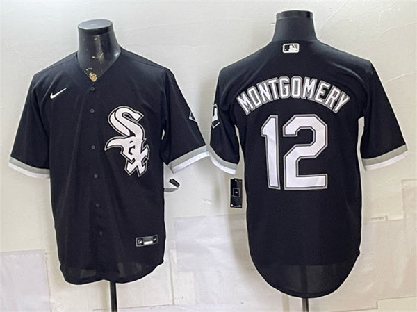 Colson Montgomery Chicago White Sox black jersey