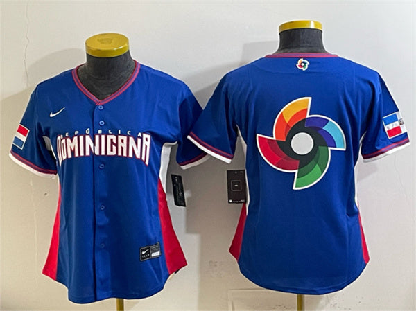 Dominican Republic Baseball royal Classic jersey