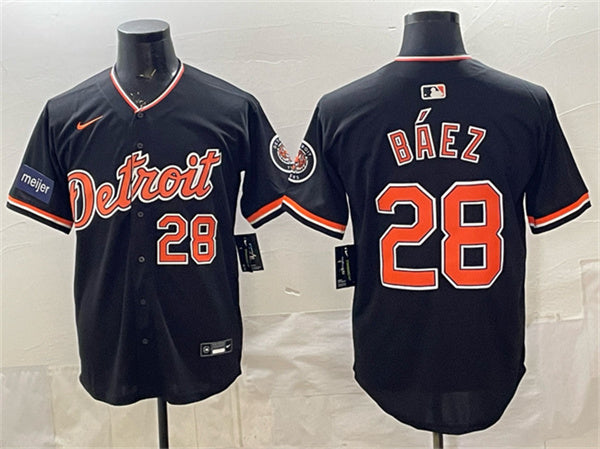 Javier Báez Detroit Tigers black Vapor jersey