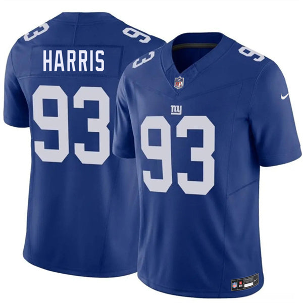 Shelby Harris New York Giants blue Vapor jersey