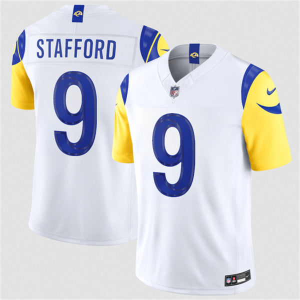 Matthew Stafford Los Angeles Rams white Vapor jersey