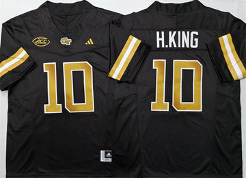 Haynes King Georgia Tech Yellow Jackets black Limited jersey