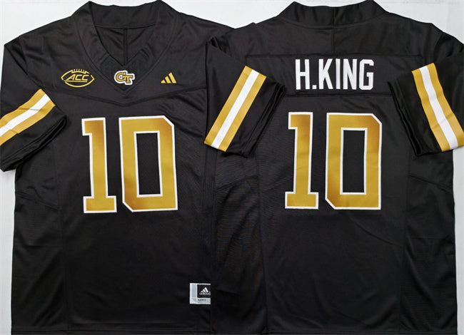 Haynes King Georgia Tech Yellow Jackets black Limited jersey