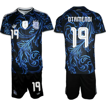 Nicolás Otamendi Argentina National Team black Away jersey