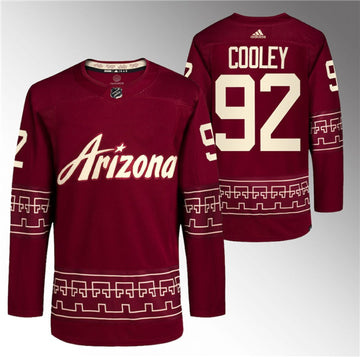 Logan Cooley Garnet Utah Mammoth Alternate jersey