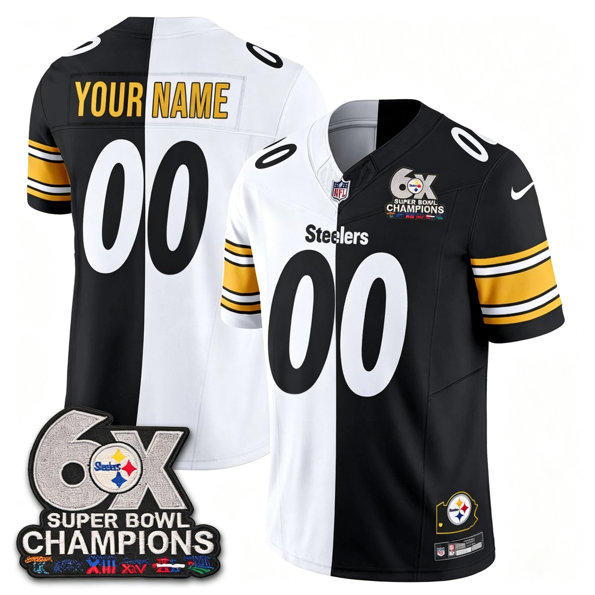 Custom Pittsburgh Steelers Limited jersey