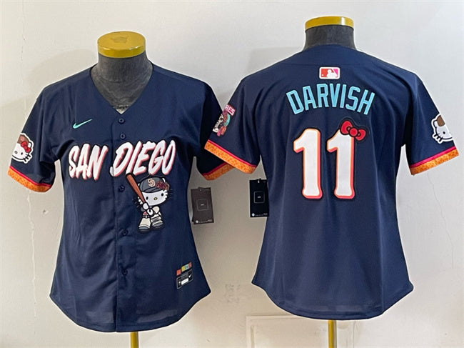 Yu Darvish Obsidian San Diego Padres City Connect jersey