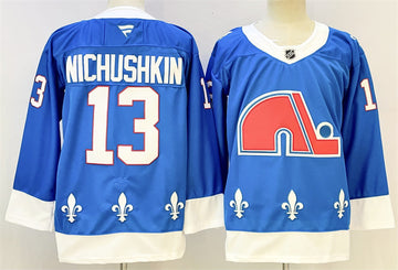 Valeri Nichushkin Colorado Avalanche blue jersey