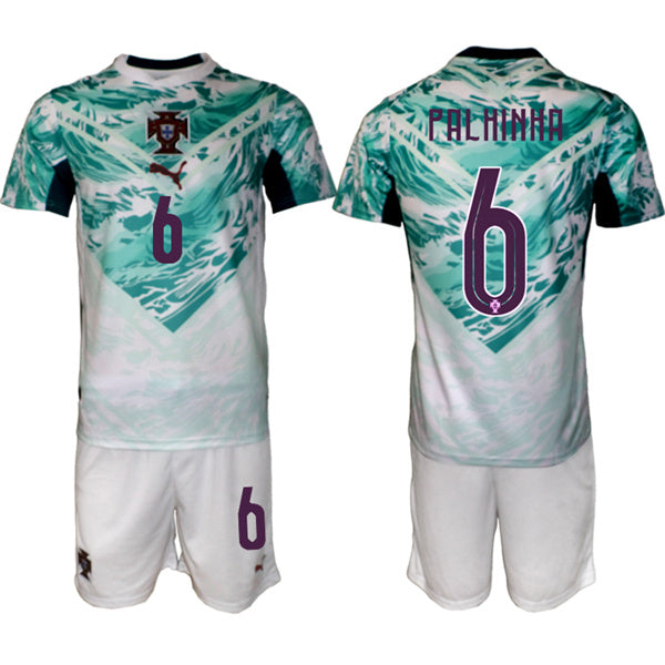 João Palhinha Portugal National Team green Away jersey