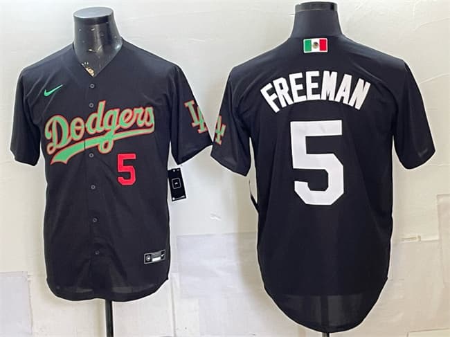 Freddie Freeman Los Angeles Dodgers black Limited jersey