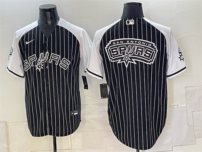 San Antonio Spurs black jersey