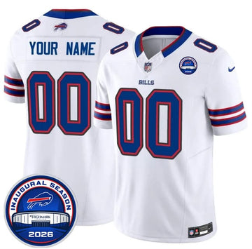Custom Buffalo Bills white jersey