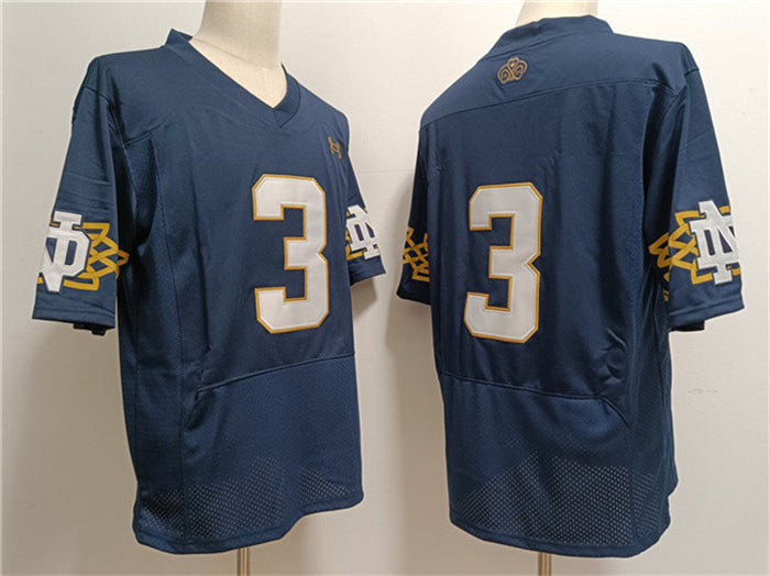 Joe Montana Notre Dame Fighting Irish navy Limited jersey