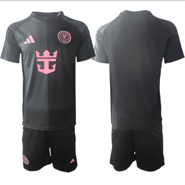Custom Inter Miami CF black Away jersey