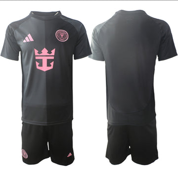 Custom Inter Miami CF black Away jersey